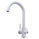 Смеситель для кухни под осмос Globus Lux GLLR-0333-7-White, Белый