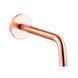 Излив для ванны Paffoni 17,5 см brushed copper ZBOC139RMSP, Бронза