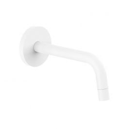 Излив для ванны Paffoni 12 см white matt ZBOC140BO, Белый матовый