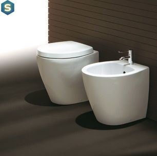 Унітаз підлоговий приставний Simas LFT Spazio LFT20, Білий