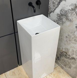 Умывальник підлоговий VBI Ellera white VBI-019025, Білий