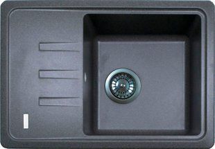 Кухонная мойка Adamant Slim 615x430x200 серый 000008515, Каппучино
