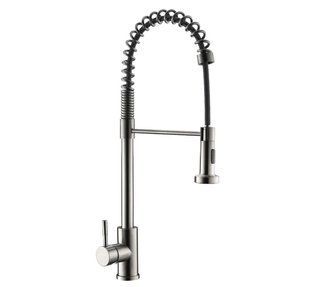 Смеситель для кухни Mexen Clara inox MEX-670501-99, Нержавеющая сталь