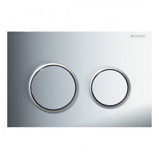 Клавиша смыва Geberit Omega20 хром глянец 115.085.KH.1, Хром