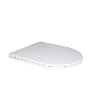 Сиденье для унитаза Qtap (Robin, Aries) с микролифтом Slim QT99HY2411W, Белый