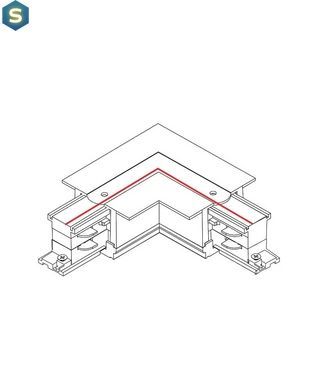 З'єднувач Nowodvorski 8231 Ctls Recessed Power L Connector, Right IP20 Bl