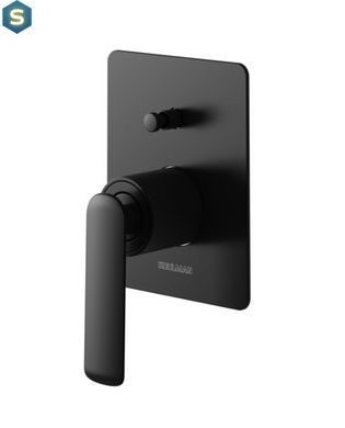 Душова система Kohlman Experience 30 black + BOX прихованого монтажу QW210EBQ30, Черный матовый