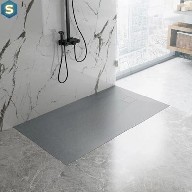 Душовий піддон Rea Bazalt 90x120 grey REA-K4108, Каппучино