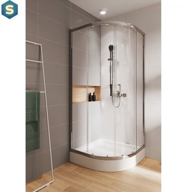 Душевая кабина Cersanit Zip 90x90 S154-002, прозрачный, хром