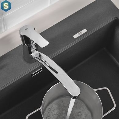 Змішувач для кухні Grohe QuickFix Start 31138002, Хром