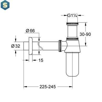 Сифон для раковини Grohe 28920000