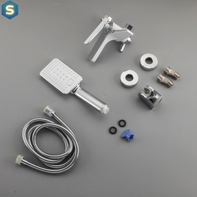 Смеситель для ванны Frap F3258, белый/хром, Хром