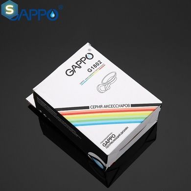 Мильниця настінна Gappo G1802, латунь, хром, Хром