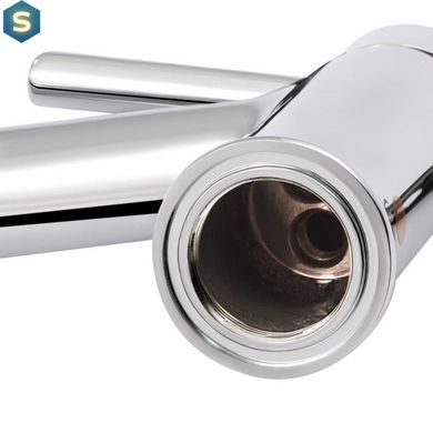 Смеситель для умывальника Qtap Grand CRM 001F, Хром