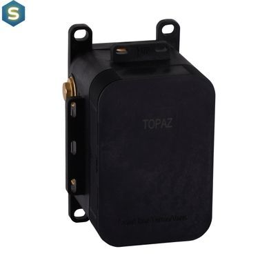 Душова система прихованого монтажу Topaz Odiss To 08117-L03-BLTermostat Smart box, Черный матовый