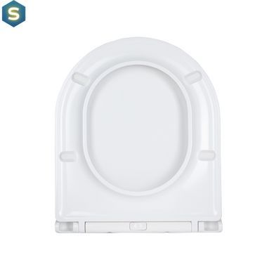 Сидіння для унітаза Qtap (Robin, Aries) з мікроліфтом Slim QT99HY2411W, Білий