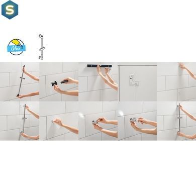 Душевой гарнитур Grohe QuickFix Vitalio Comfort 110 26096001, Хром
