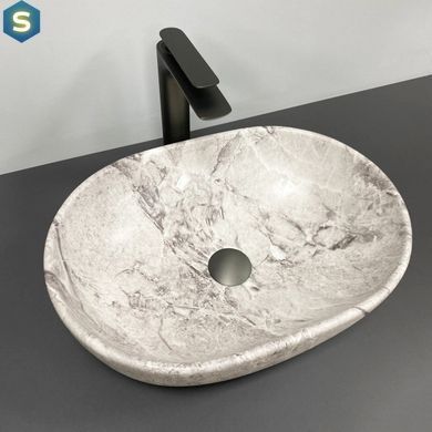 Умивальник (раковина) VBI MODENA S STONE MATT накладний, Каппучино