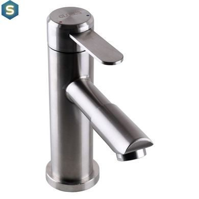 Смеситель для умывальника Globus Lux Wien SBT2-101N, Хром матовый