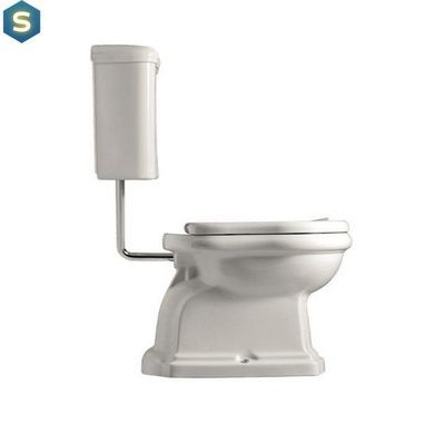 Бачок для унитаза Kerasan Retro 108201, Белый
