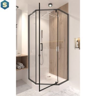 Душевая кабина Qtap Scorpio BLA10995-AC6 Clear, Черный/золото, прозрачный, черный
