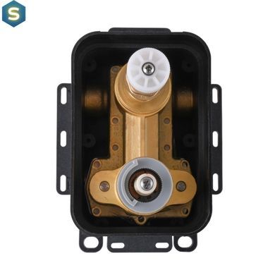 Душова система прихованого монтажу Topaz Odiss To 08117-L03-BLTermostat Smart box, Черный матовый