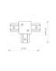 З'єднувач Nowodvorski 8835 Profile recessed t-connector IP20 Bl