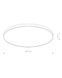 Светильник Nowodvorski 8210 Agnes round LED 1x64W 3000K 4800Lm IP44 Wh