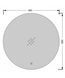 Зеркало Мойдодыр Eclipse 85x85 S с LED-подсветкой и сенсором