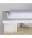 Дзеркало Мойдодир з шафкою СТ-60 з яскравою LED-підсвіткою, Білий