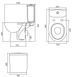Унітаз-компакт Kolo Freja L79211000 з кришкою Soft Close, Білий
