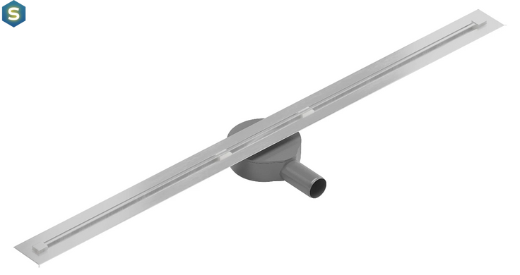 Трап для душу Mexen Flat 80 super slim 360&deg; сталь MEX-1051080