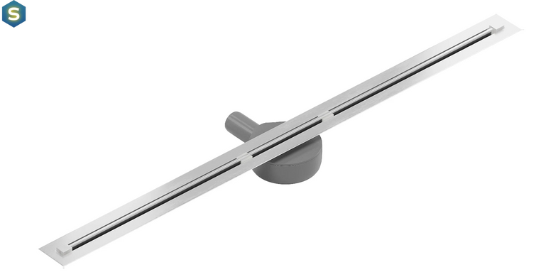 Трап для душу Mexen Flat 80 super slim 360&deg; сталь MEX-1051080