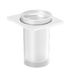 Склянка для зубних щіток Sonia S-Cube/S2 White 172481, Білий