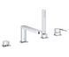 Grohe Plus Одноважільний змішувач для ванни на 4 отвори (29307003)