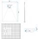 Душовий піддон Rea Bazalt 90x120 grey REA-K4108, Каппучино