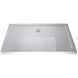 Душовий піддон прямокутний Wkra SS120I Bravo (1уп.), Білий, білий