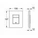Клавіша змиву Grohe SKATE COSMOPOLITAN 38732DL0