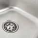 Кухонная мойка из нержавеющей стали Platinum декор 6642 (0,8/180 мм), R, Decor