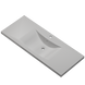 Раковина глянцевая врезная Amidicon Liza 120 1202x480 из литого камня LIZA_120_HL, Белый