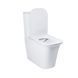 Унитаз-компакт Qtap Nando безободковый с сиденьем Soft-close QT12221222AW
