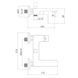Смеситель для ванны хром Imprese Karlov f03207601AA, Хром