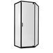 Душевая кабина Qtap Scorpio BLA10995-AC6 Clear, Черный/золото, прозрачный, черный