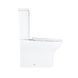 Унітаз підлоговий Qtap Aries Rimless безобідковий з сидінням Soft-close White QT03228302W, Білий