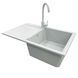 Кухонна мийка Adamant Horizon 780x495x230 old stone 1824296101510, Каппучино