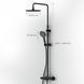 Душевая система ShowerSpot с термостатом Am.Pm Like black matt F0780422, Черный матовый