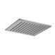 Душевая система для ванны Paffoni Shower верхний душ 200x200 мм steel KITTI010ST/M, Нержавеющая сталь