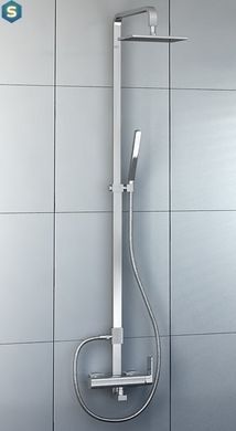 Душова система Kohlman Foxal chrome QW276F, Хром