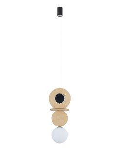 Подвесной светильник Nowodvorski 11173 Drops Wood A G9 1x12W IP20 Beige