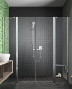 Душові двері Radaway Eos II DWD 180 см №1 3799103-01-01 + 3799770-01-01
